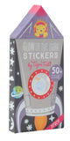 Glow in the dark stickers - Space