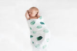 Organic muslin Wrap - Sea Mist