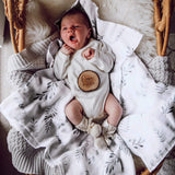 Organic Muslin Wrap -Wild Fern