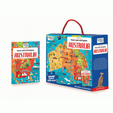 Australia Puzzle - Travel and Learn