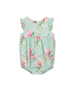 Pretty Floral Romper (000-1)