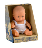 Miniland Anatomically Correct Baby Doll, Caucasian Boy, 21cm