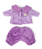 Miniland Wardrobe Purple Trousers & Top for 21cm Doll