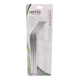 Stainless Steel Straw (bent) 4 pk