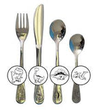 Children's 4 piece Cutlery Set - Dinosaurs