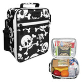 Sachi Personalised Lunch Tote - Skulls