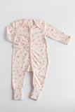 Zip Up Onesie -Ballerina