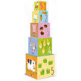 Baby Farm Animals Building Block Set