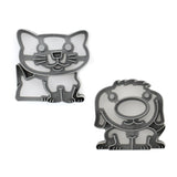 Lunch Punch Pairs Sandwich Cutters - Paws
