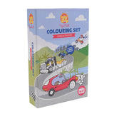 Colouring Set - Cars and Trucks