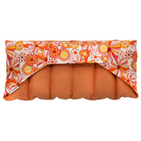 Wrap Around Heat Pack - Vintage Flowers Orange