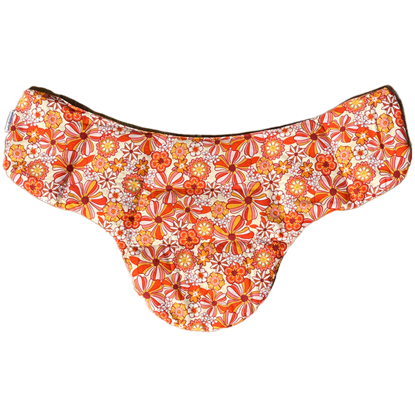 Neck Heat Pack - Vintage Flower Orange