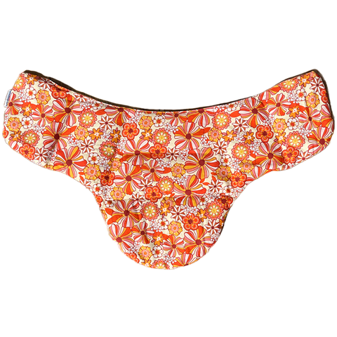 Neck Heat Pack - Vintage Flower Orange