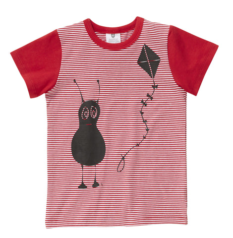 Fly The Kite Tee - Red (1-6)