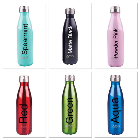 Oasis Coloured Personalised Drink Bottles