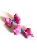 Handmade 3" Hair Bow Clip Sets