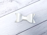 Shimmer Leatherette Hairbow Minis