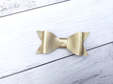 Shimmer Leatherette Hairbow Minis