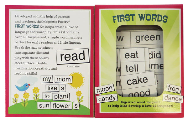 Magnetic Poetry - First Words|MP3014|SpunkyBubs – Spunky Bubs