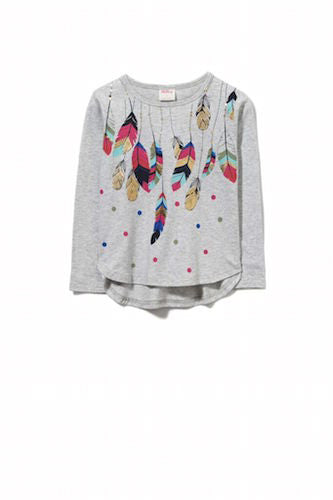 Milky Feathers Tee (3-7)