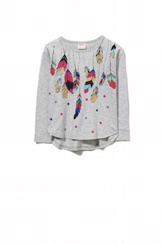 Milky Feathers Tee (3-7)