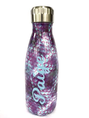 Oasis Mermaid/Dragon Scale Personallised Drink Bottle