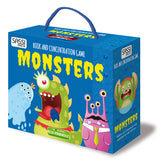 Monsters Book and Memory Game Box Set