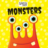 Monsters Book and Memory Game Box Set