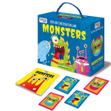 Monsters Book and Memory Game Box Set