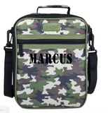 Insulated Lunch Tote - Camo Green