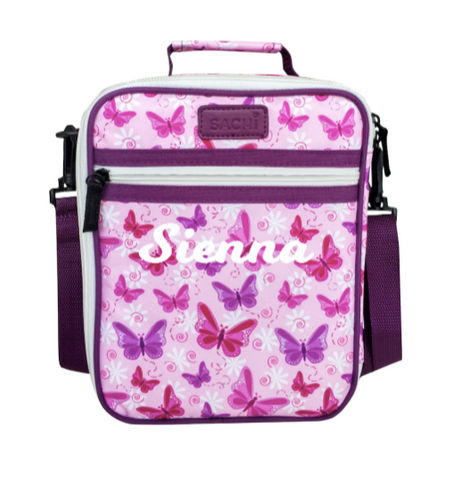 Butterflies Insulated Lunch Tote