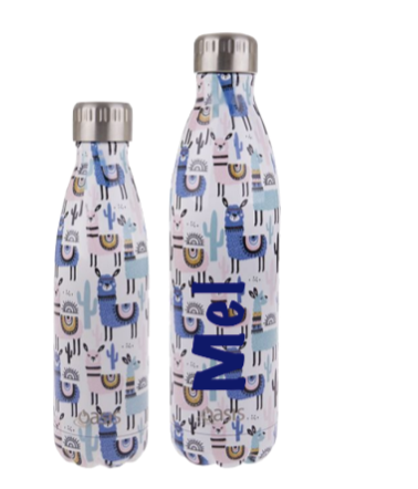 Llama Personalised Drink Bottle