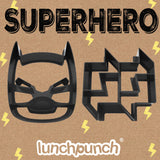 Lunch Punch Sandwich Cutters - Superhero
