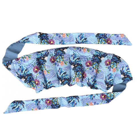 Wrap Around Heat Pack - Blue Cockatoo