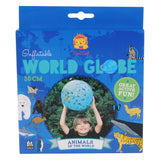 Inflatable World Globe (Animals)