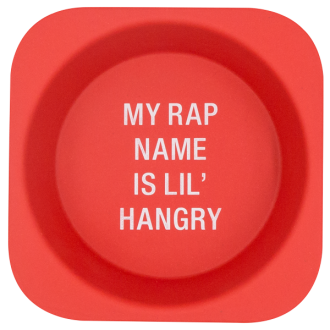 Say What Bamboo Bowl -Red