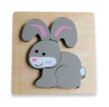 Wooden Chunky Puzzle - Animals