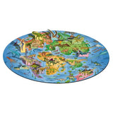 The World of Dinosaurs Book and Puzzle Set
