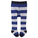 Mizzle Tights - Blue Stripe